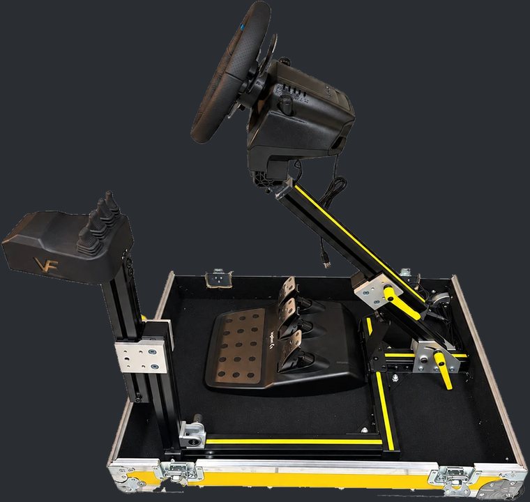 Fold N Go portable simulator platform